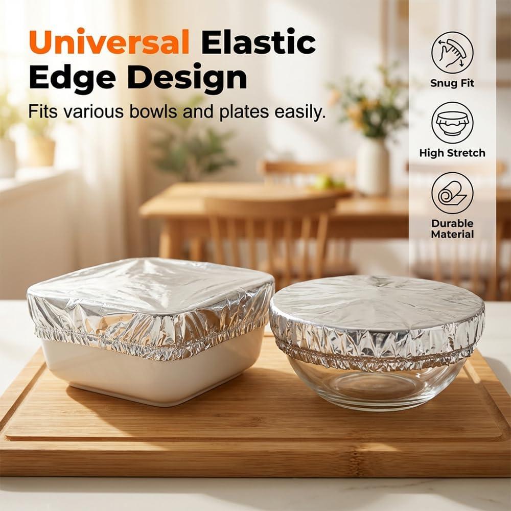 Reusable Silicone Food Covers UAE | Stretchable Bowl & Dish Lids